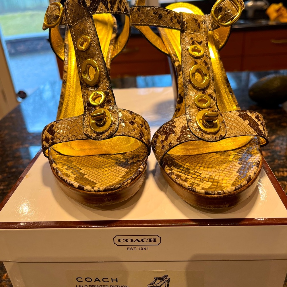 Coach Lalo Platform Heels